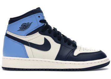 Легкі чоловічі кросівки Jordan 1 Retro High Patent Blue Toe забезпечують комфорт, підтримку та преміальний сучасний вигляд B00238L фото