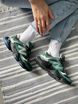 Жіночі кроси New Balance 9060 Green зелені стильні модні трендові повсякденні демісезонні кросівки New Balance B00973L фото