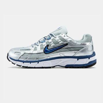 Жіночі кросівки Найк Nike P-6000 White Silver Blue білі сріблясті сині легкі стильні повсякденні міські B00271L фото