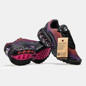 Червоні-чорні чоловічі кросівки Nike Air Max DN стильні повсякденні для міського носіння B00090L фото