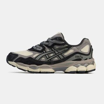Міські чоловічі кроси Asics Gel-NYC 1090 чорно-сірі для комфорту та повсякденного носіння B00040L фото