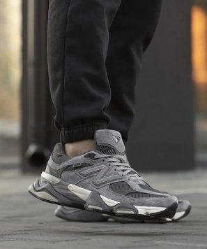 Стильні жіночі кроси New Balance 9060 Dark Grey темно-сірі легкі модні повсякденні демісезонні кросівки New Balance B00942L фото