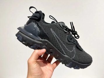 Чоловічі кроси Nike React Vision Black чорні стильні модні трендові повсякденні демісезонні кросівки Nike B00892L фото