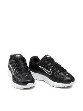 Чорно-білі жіночі кросівки Найк P-6000 Nike Black White легкі стильні повсякденні міські B00251L фото