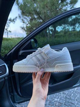 Adidas Forum 84 Low Premium Grey Beige &mdash; чоловічі кросівки серії Adidas стильні трендові демісезонні міські кроси для чоловіків B00789L фото