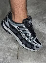 Модні чоловічі кросівки Nike P-6000 Black Grey Blue чорно-сіро-сині стильні легкі повсякденні трендові кроси Nike B00853L фото
