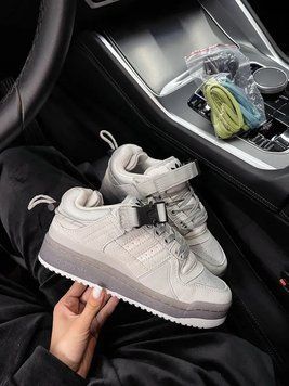 Жіночі кроси Adidas Forum Low x Bad Bunny Grey низькі спортивні кросівки для весна літо стильні модні повсякденні кроси Адідас B00807L фото