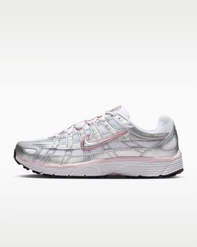 Жіночі кросівки Найк Nike P-6000 White Elemental Pink білі рожеві легкі стильні повсякденні міські кроси B00261L фото