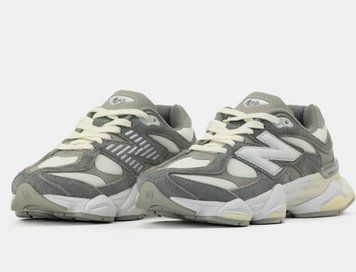 Сіро‑білі чоловічі кросівки New Balance 9060 Grey White легкі, стильні та комфортні для щоденного активного використання B00615L фото