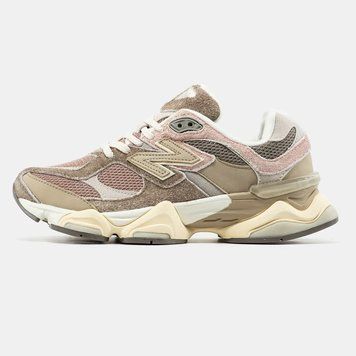 Міські жіночі кросівки Нью Беланс 9060 Beige Pink рожево-бежеві комфортні зручні масивна підошва B00383L фото