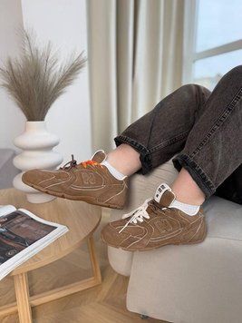 Коричневі жіночі кросівки New Balance x Miu Miu 530 Cinnamon стильні легкі повсякденні модні демісезонні кроси NB B00968L фото