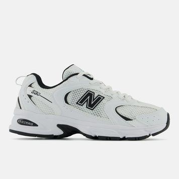 Біло-чорні жіночі кросівки New Balance 530 White Black Premium стильні, легкі та комфортні для щоденного носіння B00223L фото