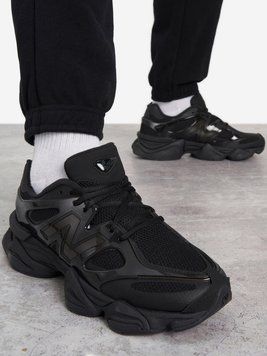 Модні чоловічі кросівки New Balance 9060 Black чорні стильні легкі повсякденні трендові кроси New Balance B00924L фото