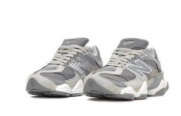 Сіро‑білі жіночі кросівки 9060 Grey White від New Balance модні, практичні та зручні для роботи, прогулянок і активного життя B00616L фото